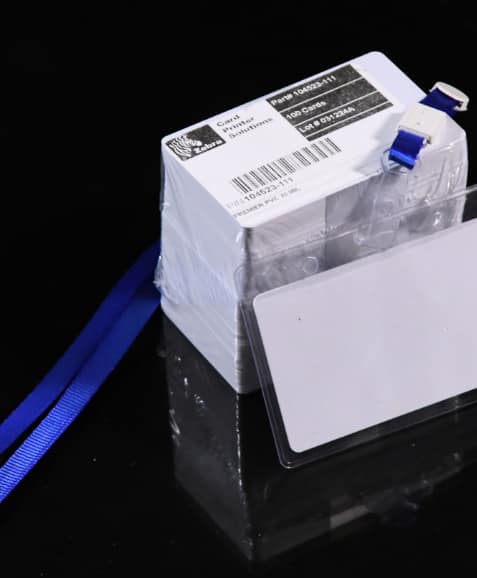 Badge PVC vierge pour imprimante à cartes carte badge pvc blanc vierge standard iso pour impression identification tunisie