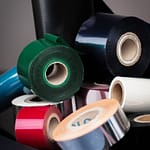 Pack 2 rubans Thermique Cire Noir 55x300 Tunisie pour impression d'étiquettes papier velin
